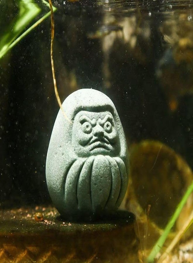 livelyfish Aquarium Buddha Statue Japanese Fish Tank Stone Statues Bonsai Figurines Zen Garden Feng Shui Praying Decoration - Image 3
